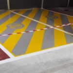 Pintat de parquing electric