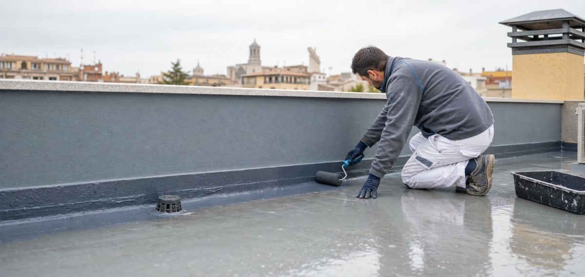 Impermeabilització de terrassa a Girona amb ajuts de rehabilitació